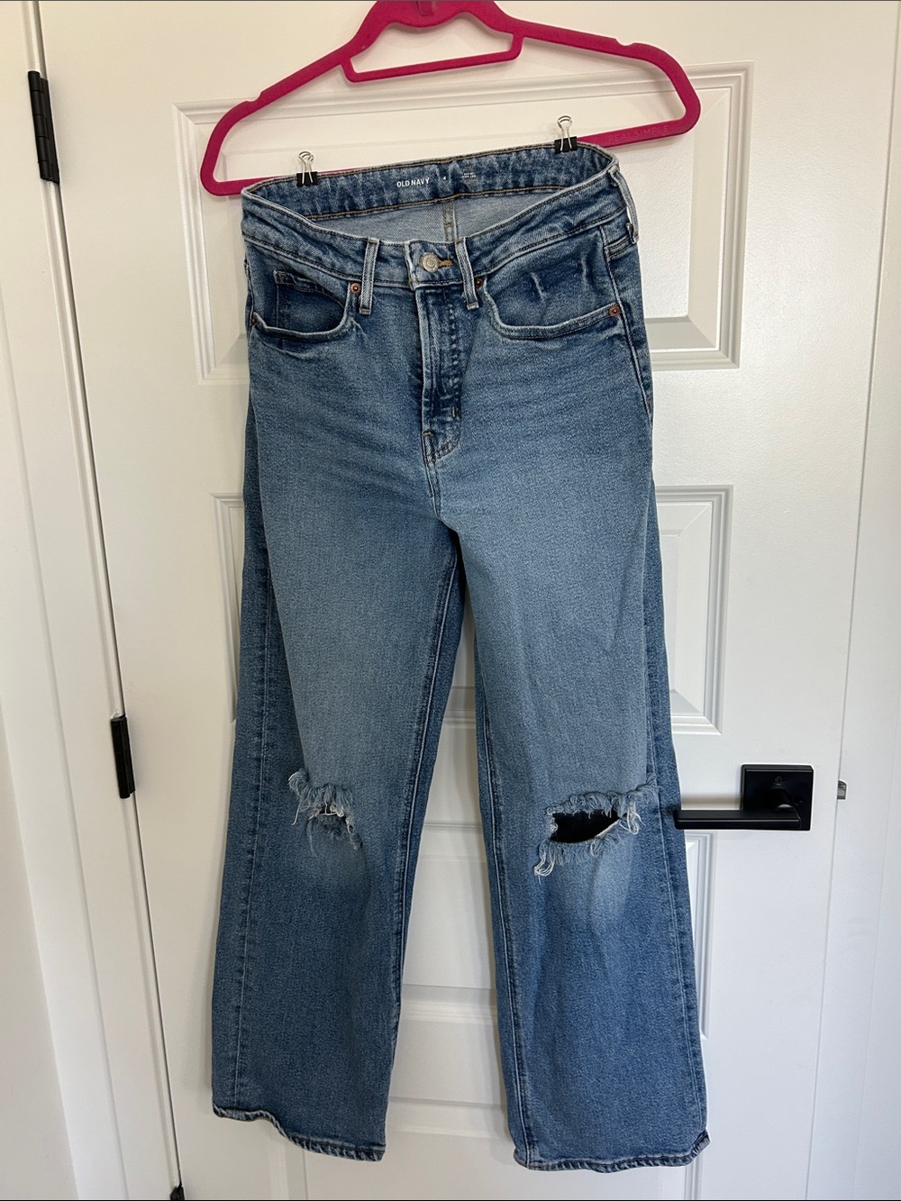 Old Navy Women's Sky-Hi Wide-Leg Jeans
